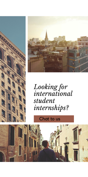 International student internships